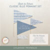 BackToSchoolClassicBluePennantSetThumbnailsChildhoodPrintables