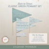 BackToSchoolClassicGreenPennantSetThumbnailsChildhoodPrintables-07
