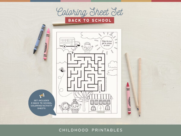 BackToSchoolColoringSheetSetChildhoodPrintables-12 BackToSchoolColoringSheetSetChildhoodPrintables-12