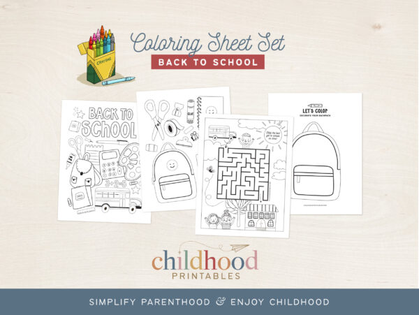 BackToSchoolColoringSheetSetChildhoodPrintables-14 BackToSchoolColoringSheetSetChildhoodPrintables-14