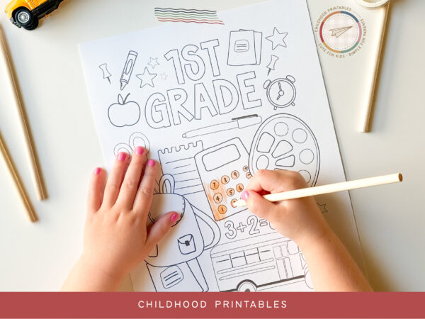GradeLevelColoringSheetSetChildhoodPrintables3 GradeLevelColoringSheetSetChildhoodPrintables3