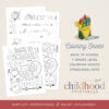 GradeLevelColoringSheetSetChildhoodPrintables4