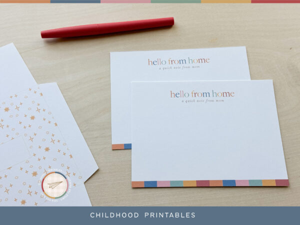 HelloFromHomeNoteFromMomColorfulChildhoodPrintables-04 HelloFromHomeNoteFromMomColorfulChildhoodPrintables-04
