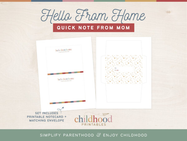 HelloFromHomeNoteFromMomColorfulChildhoodPrintables-06 HelloFromHomeNoteFromMomColorfulChildhoodPrintables-06