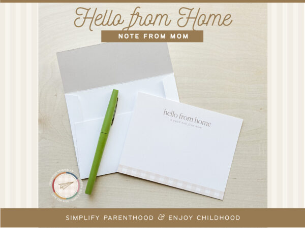 HelloFromHomeNoteFromMomTanChildhoodPrintables3 HelloFromHomeNoteFromMomTanChildhoodPrintables3