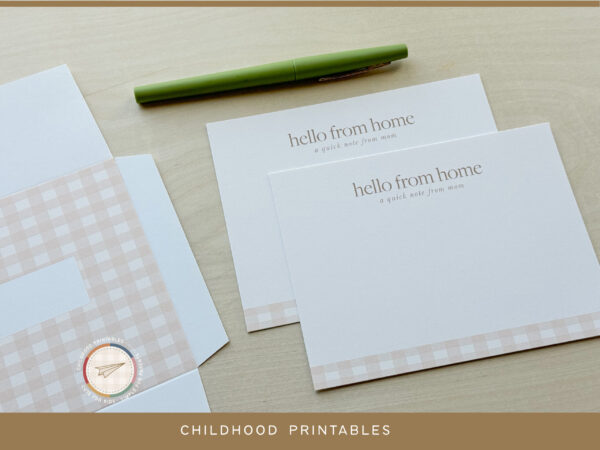 HelloFromHomeNoteFromMomTanChildhoodPrintables4 HelloFromHomeNoteFromMomTanChildhoodPrintables4