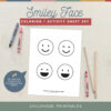 SmileyFaceColoringActivitySheetSetChildhoodPrintables-07