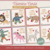 Animal Valentine Card Set Thumbnails-01