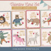 Animal Valentine Card Set Thumbnails-06